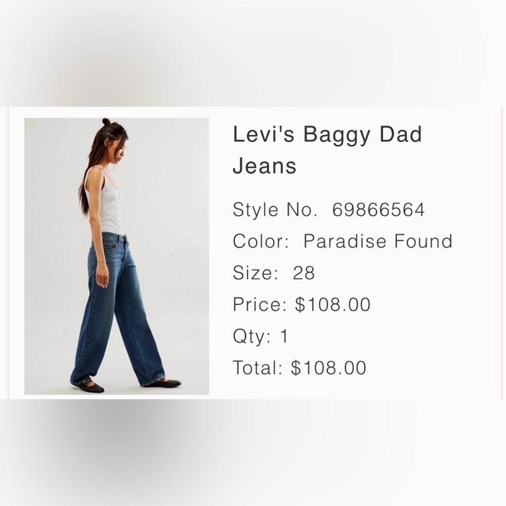 Levi’s baggy dad jeans - Picture 5 of 13